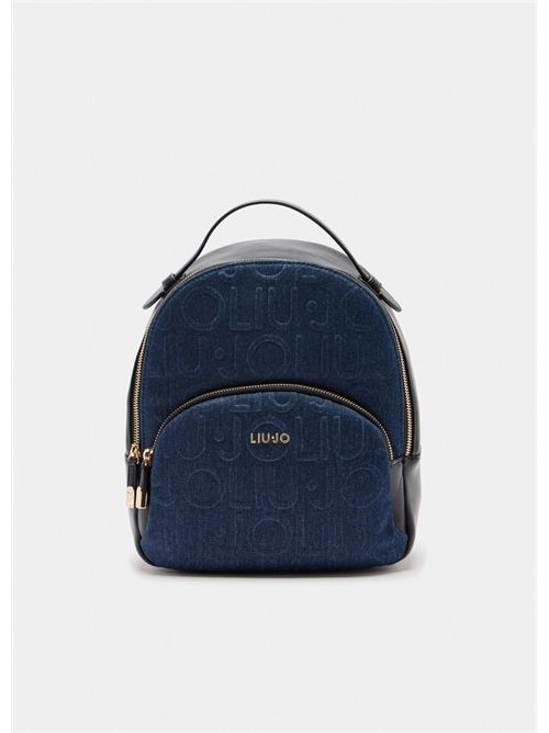 Zaino medio in denim LIU JO | AF5157D0001/94024